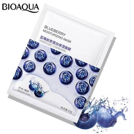 Bio-Aqua Blueberry Moisturizing Sheet Mask – 25g