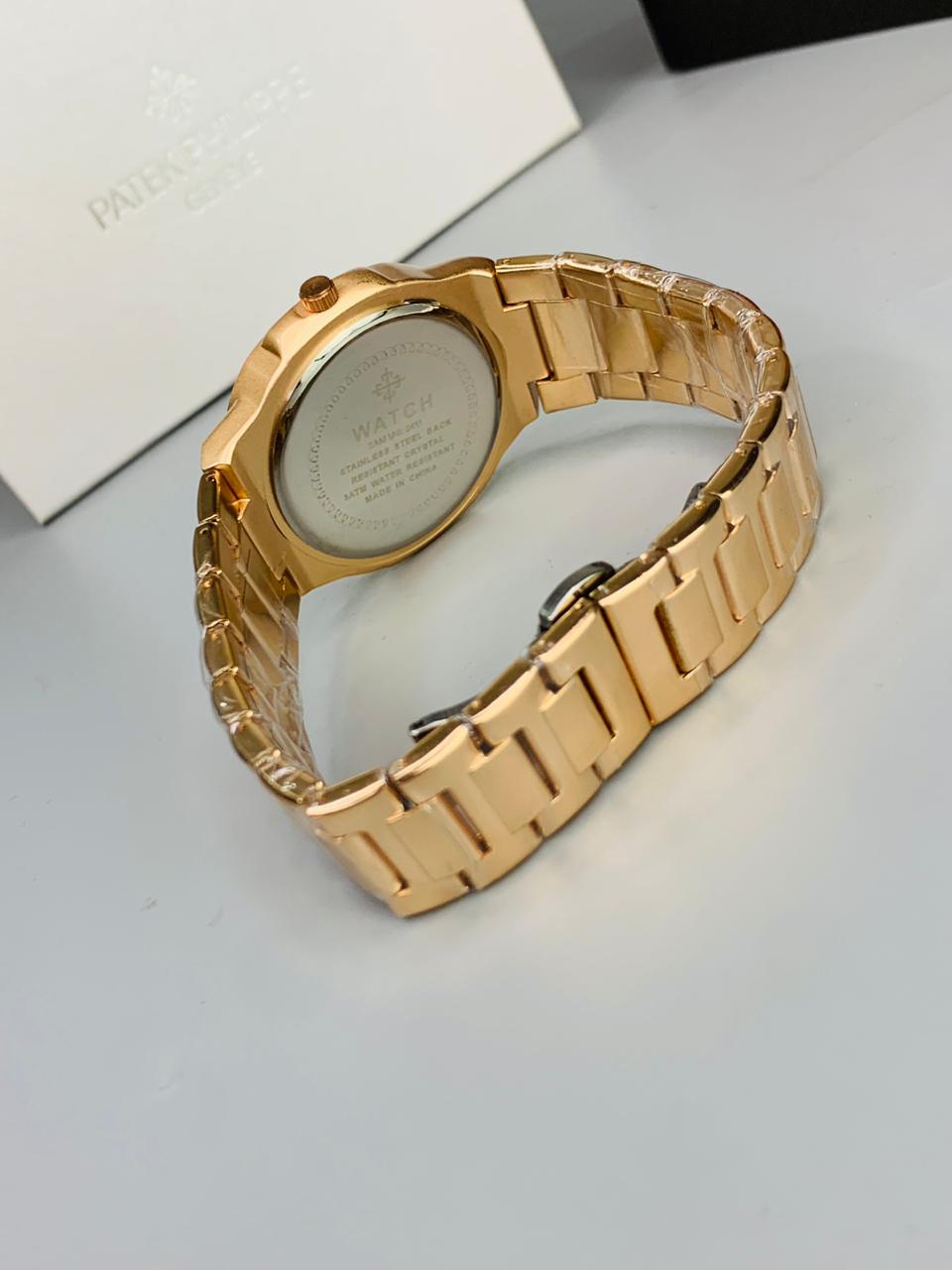 Patek Phillipe Geneve | Master Quality | Rose Gold Tiffany | Date Working