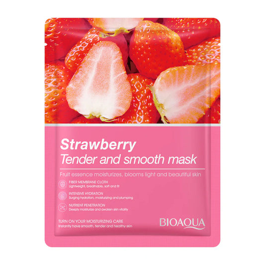 BioAqua Strawberry Deep Hydration & Radiance Mask-25g