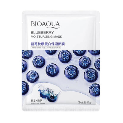 Bio-Aqua Blueberry Moisturizing Sheet Mask – 25g