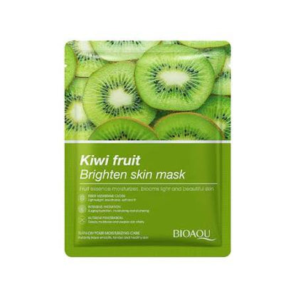BIOAQUA Kiwi Fruit Brighten Skin Face Sheet Mask 25g | Moisturizing