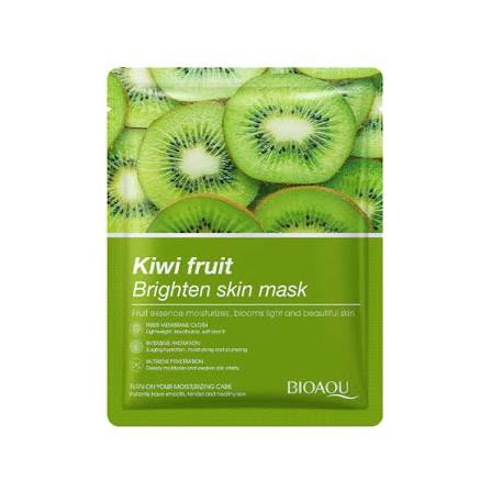 BIOAQUA Kiwi Fruit Brighten Skin Face Sheet Mask 25g | Moisturizing