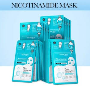 BIOAQUA 3 Step Hyaluronic Acid Facial Sheet Mask