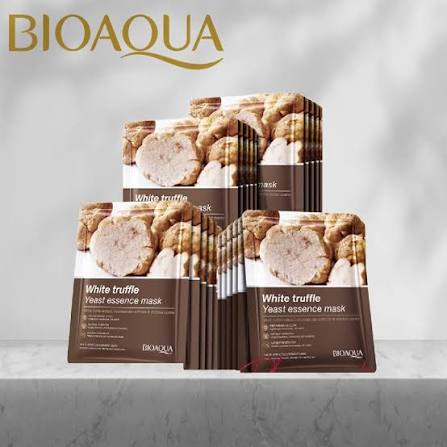 BIOAQUA White Truffle Yeast Face Sheet Mask | Anti-Aging & Whitening
