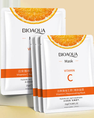 BioAqua Vitamin C Deep Hydration & Radiance Mask-25g