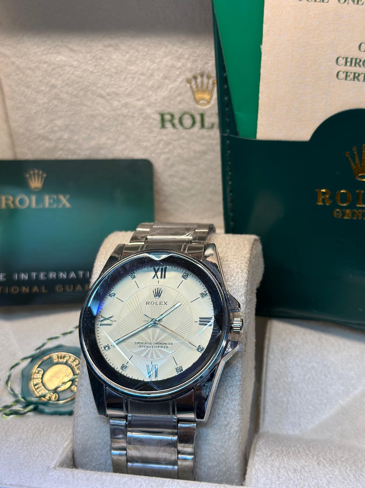 Rolex Oyster perpetual - Copy | White Dial