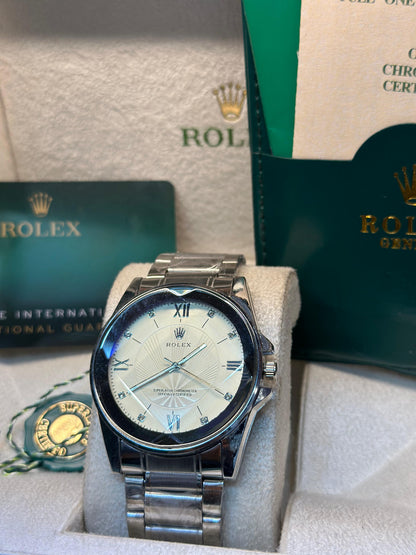 Rolex Oyster perpetual - Copy | White Dial