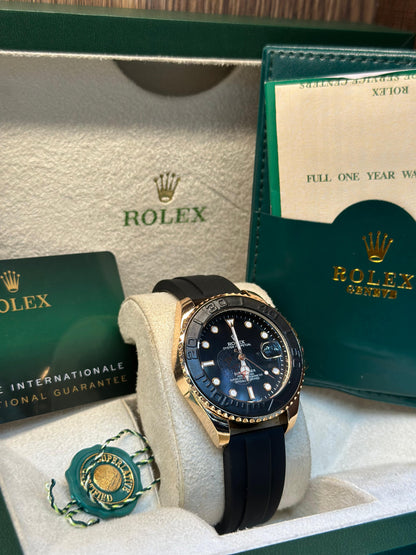 Rolex Yatch Master | Master Quality | Rotatable Dial | Date Working