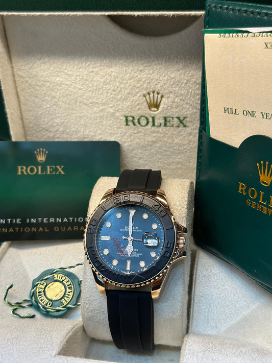 Rolex Yatch Master | Master Quality | Rotatable Dial | Date Working