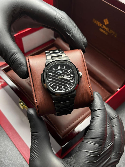 Patek Phillipe Geneve | Master Quality | Jet Black | Date Working